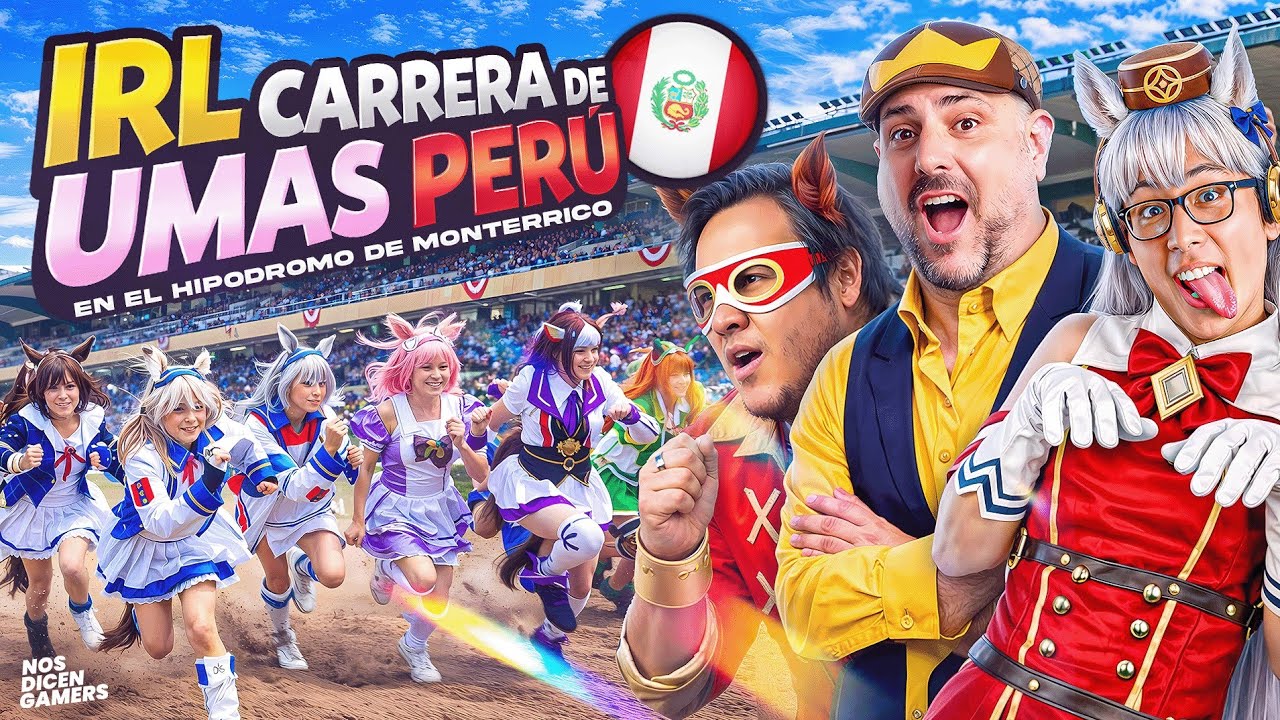 IRL en la CARRERA de UMA MUSUME en PERÚ - EN VIVO desde el HIPÓDROMO DE MONTERRICO