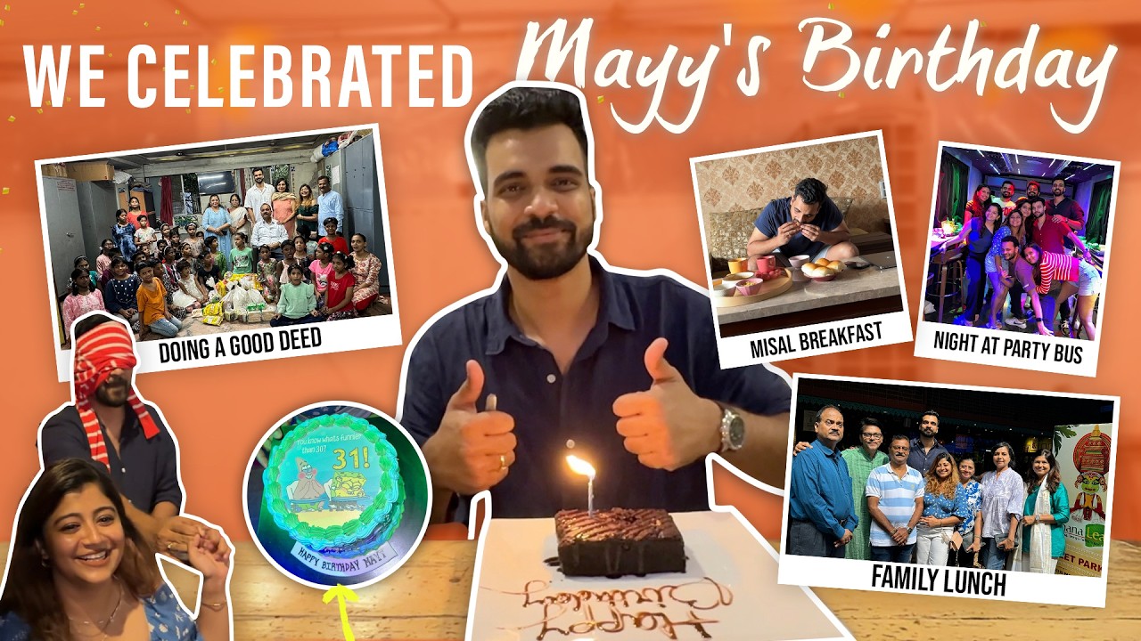 How I surprised my husband for his Birthday! 🎂😍✨ Aadya & Mayur