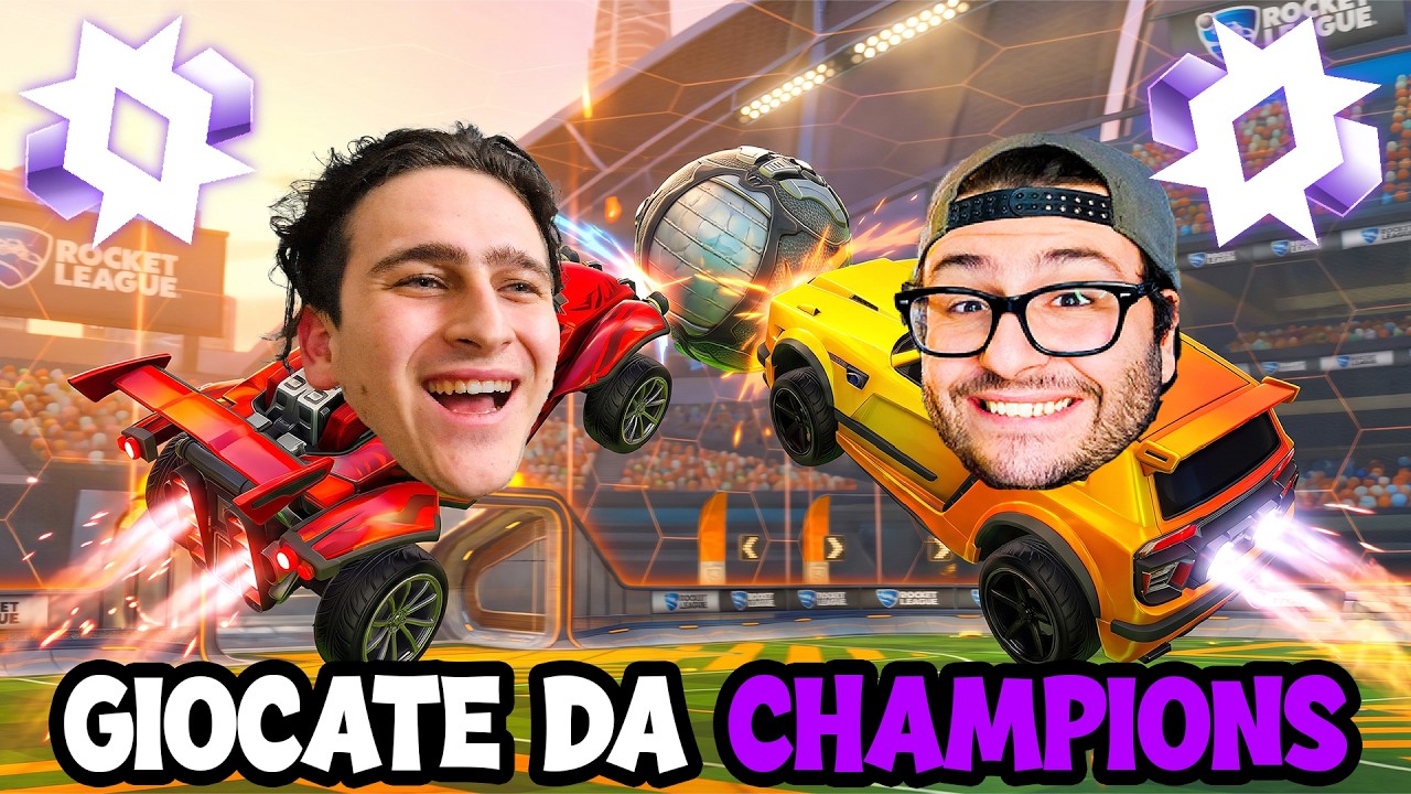 Loco and Marcy Make CHAMPION Plays on Rocket League