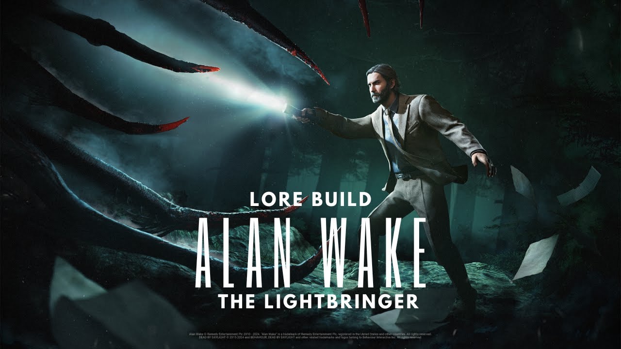 Dead by Daylight | Lore accurate Alan Wake build: The Lightbringer