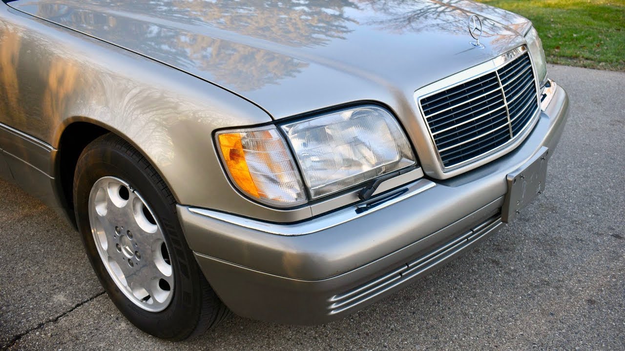 1995 Mercedes-Benz S320 w140 Smoke Silver Metallic