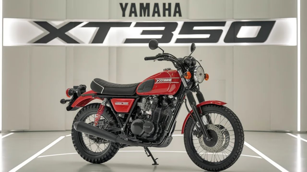 Представлен Yamaha XT350 2026 года! Идеальный мотоцикл для приключений, о котором вы даже не подо...