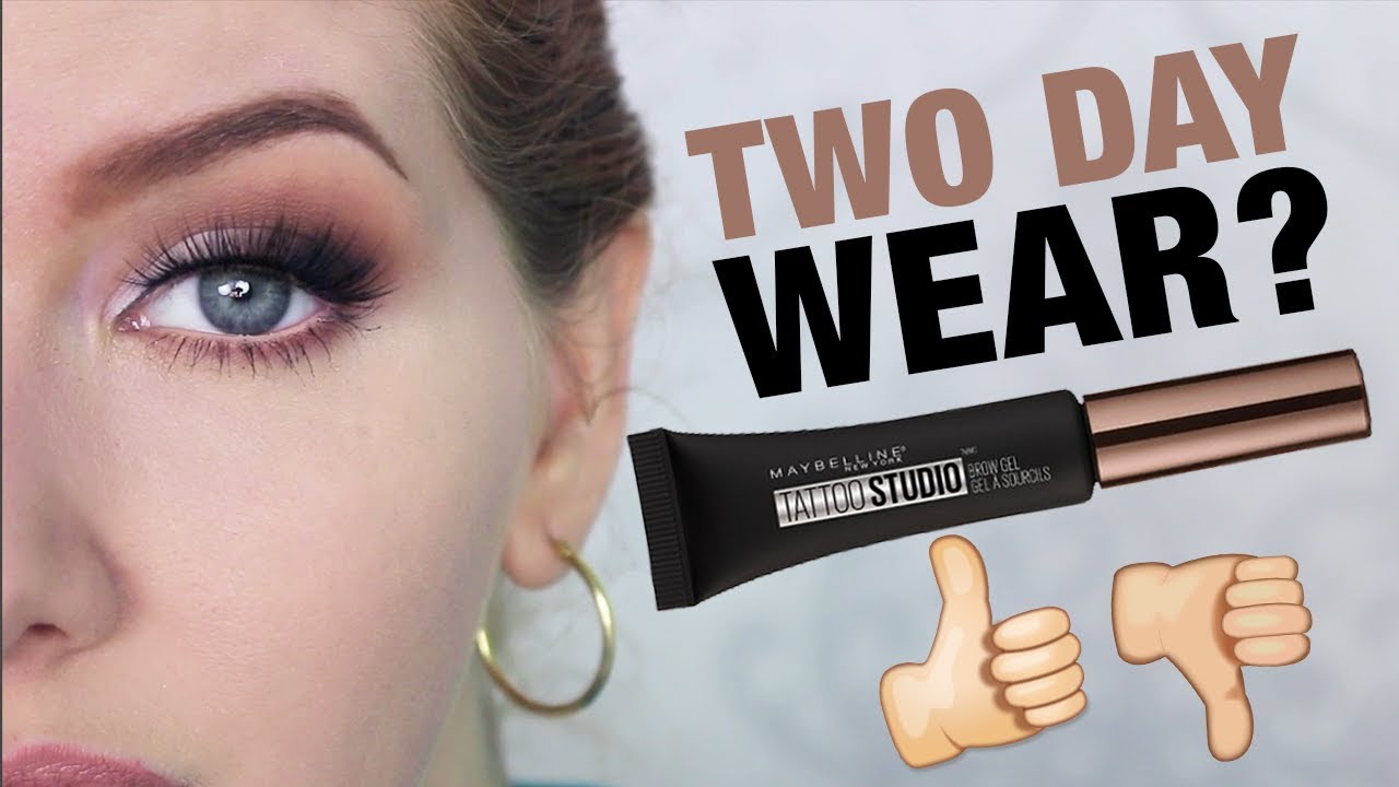 Maybelline Brow Gel Review | TWO Day Wear Test