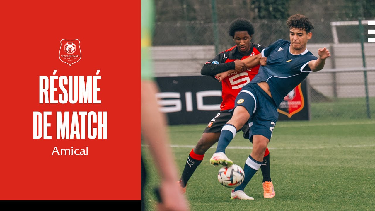Du rythme, de l'intensit&eacute; et des buts &agrave; la Piverdi&egrave;re | Amical - SRFC / Acad&eacute;mie Mohammed VI (3-5)