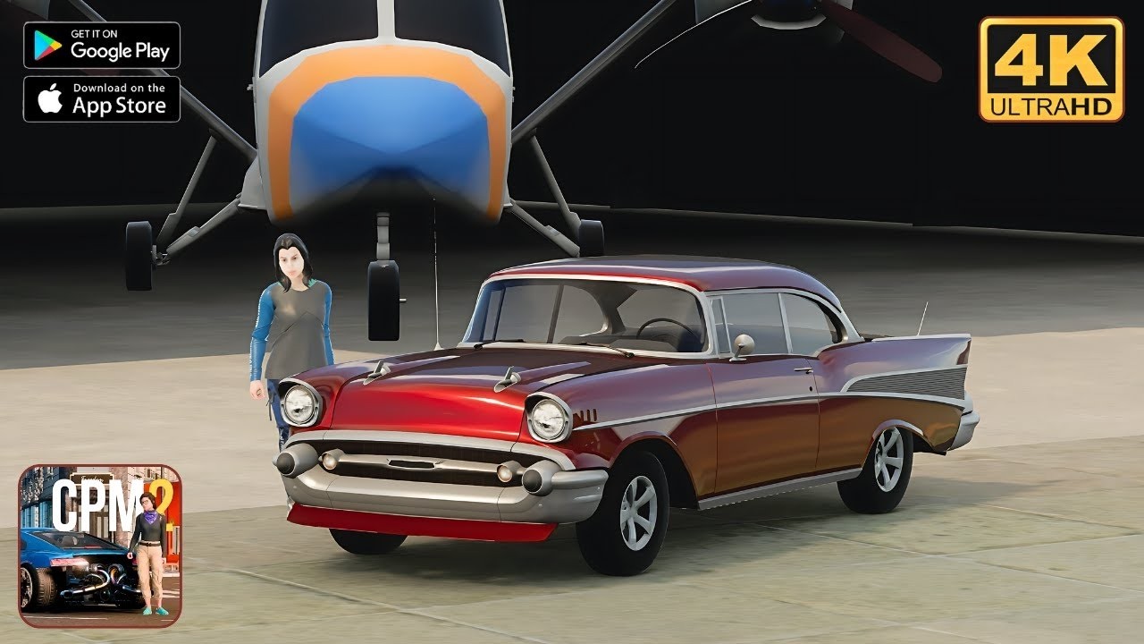 1957 Chevrolet - Car Parking Multiplayer 2 |Vintage Car Japan 4K Realistic Gameplay #cpm2