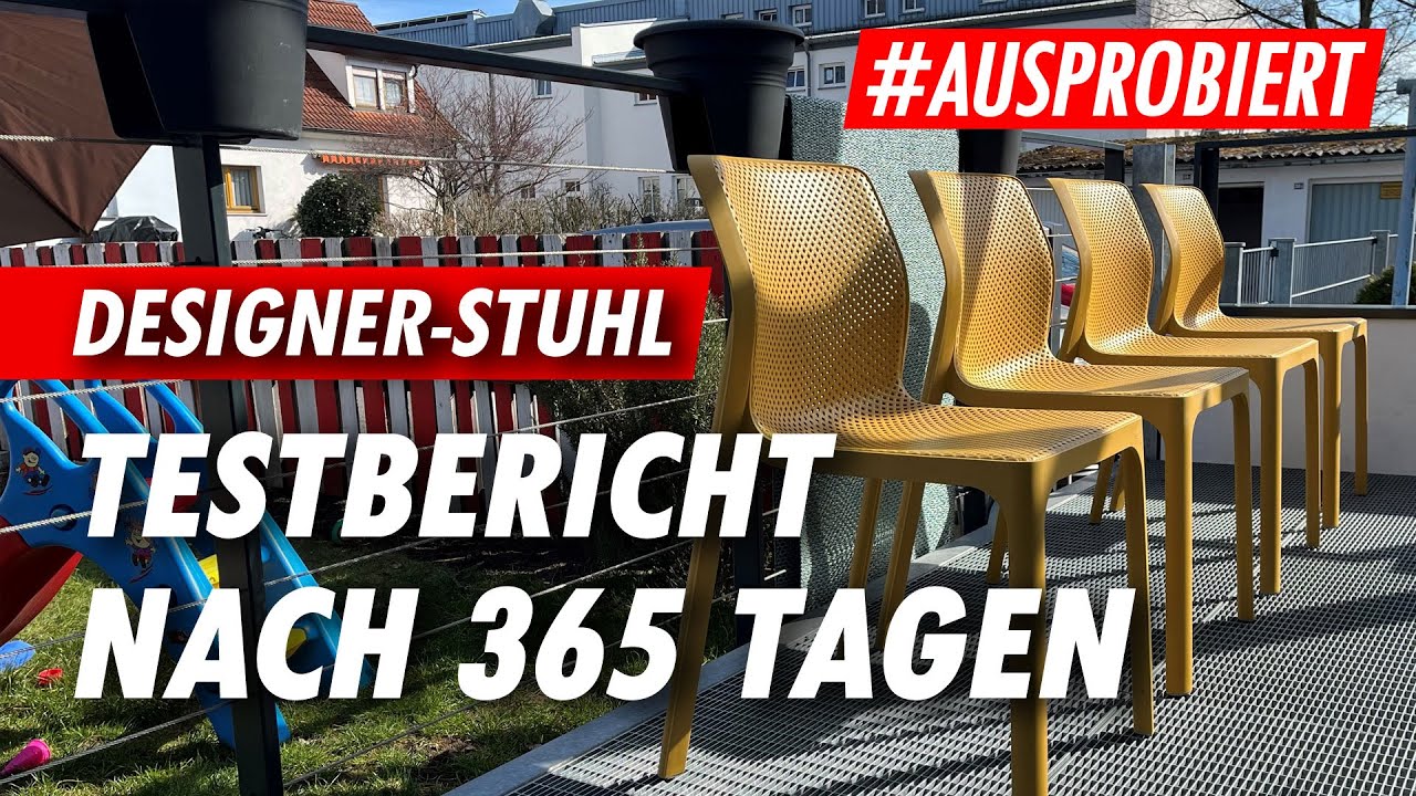NARDI Bit & NARDI Net Gartenstuhl Erfahrungsbericht - Gut, praktisch, schön?