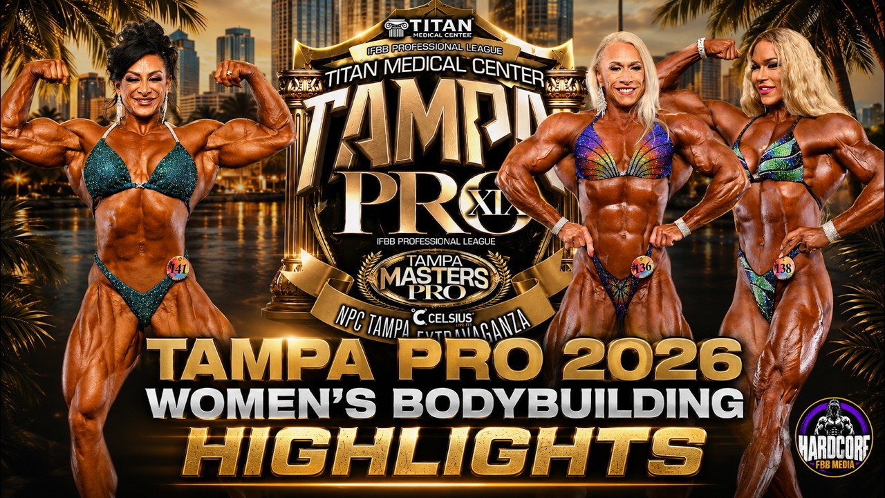 Paula Ranta Wins Tampa Pro 2026 | Women&rsquo;s Bodybuilding Finals & Posedown