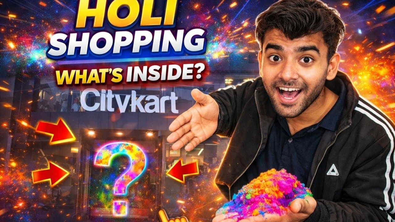 Holi Shopping at Citykart 😱 | Itna Sasta? Ya Scam? 🤯