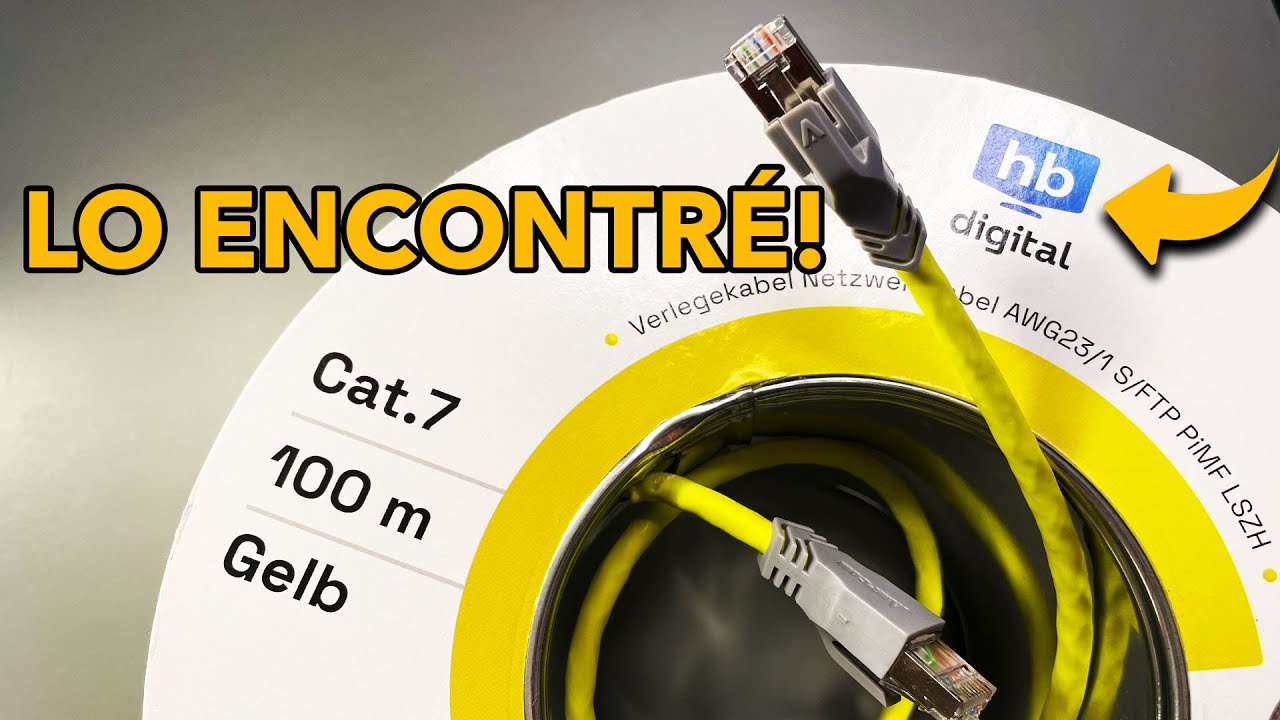 El Cable Ethernet PERFECTO💰🏁Cat7 SFTP