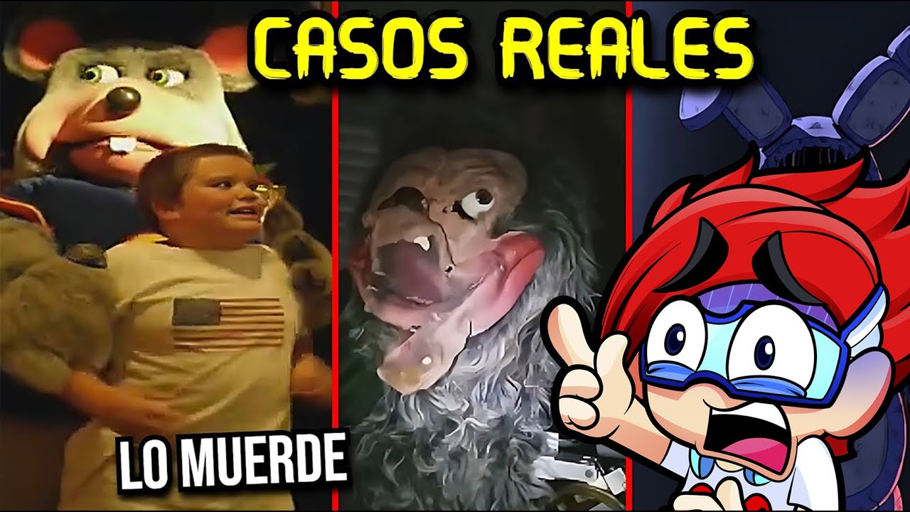 Proyecto Animatronicos | FNAF caso real | Luky Reacciona