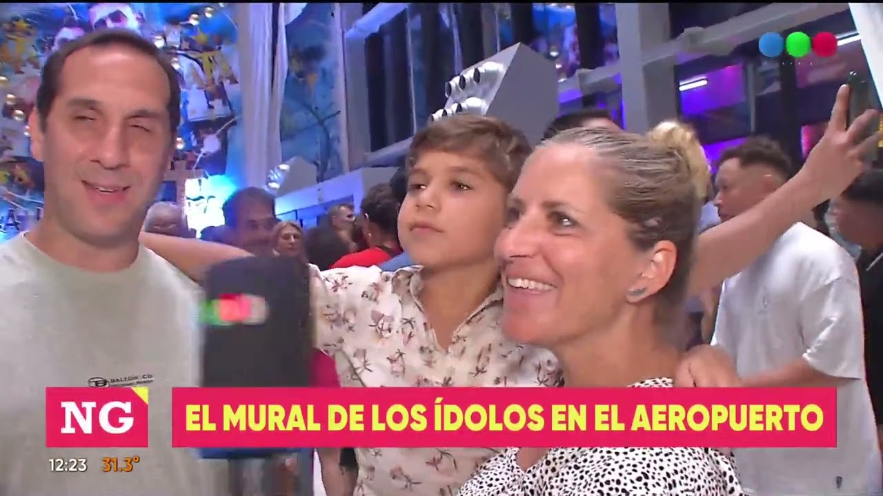 Inauguración y show en el Aeropuerto - TELEFE ROSARIO