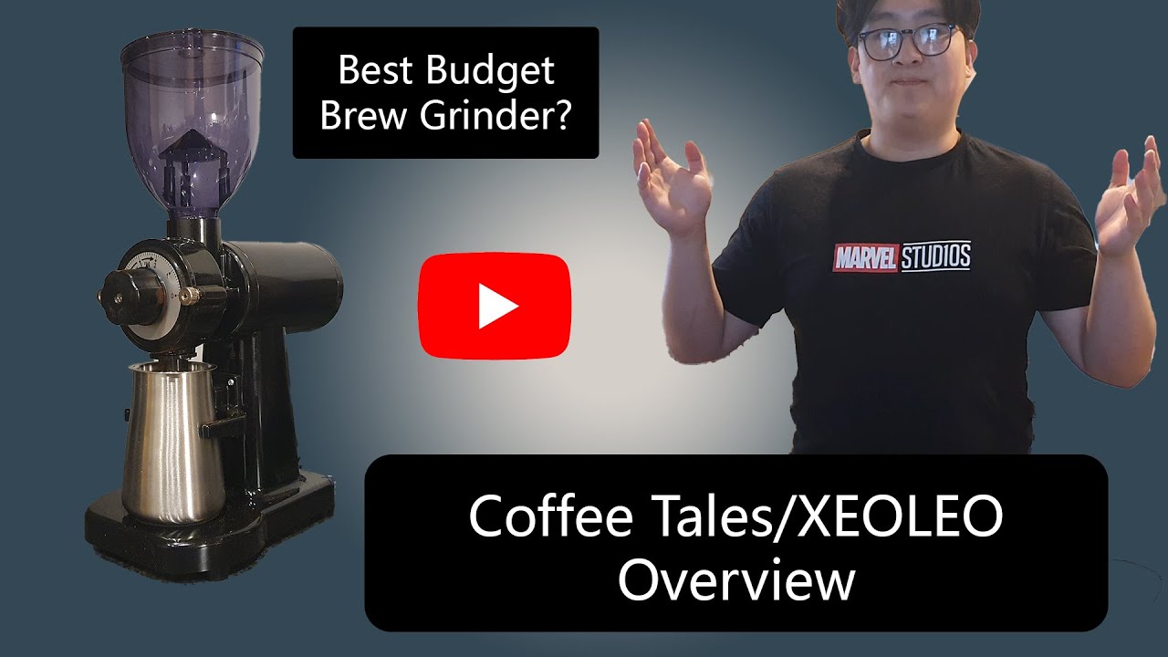 XEOLEO (Coffee Tales) Ghost Teeth Coffee Grinder Overview & Unboxing 2021