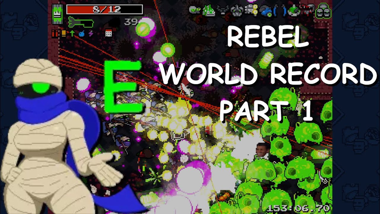 Nuclear Throne Former Rebel WR 0-1 L18 - 172330 Kills (Part 1)