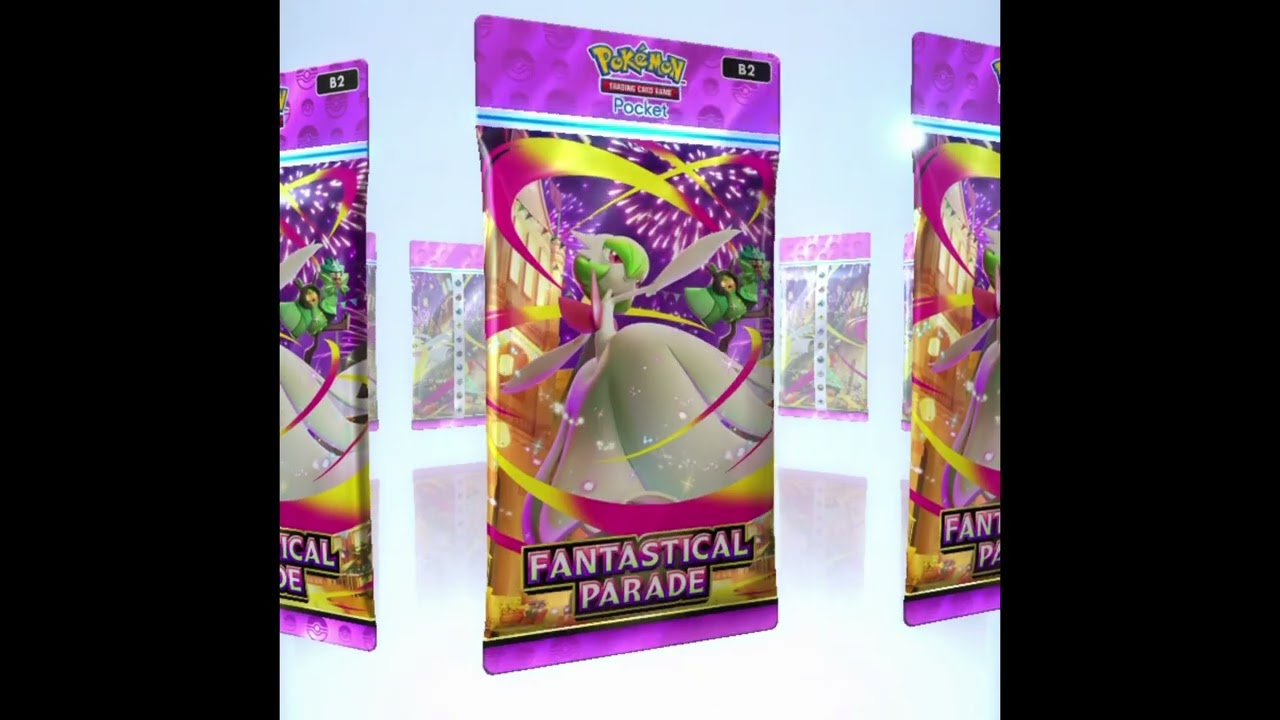 Fantastical parade from the Pokemon pocket