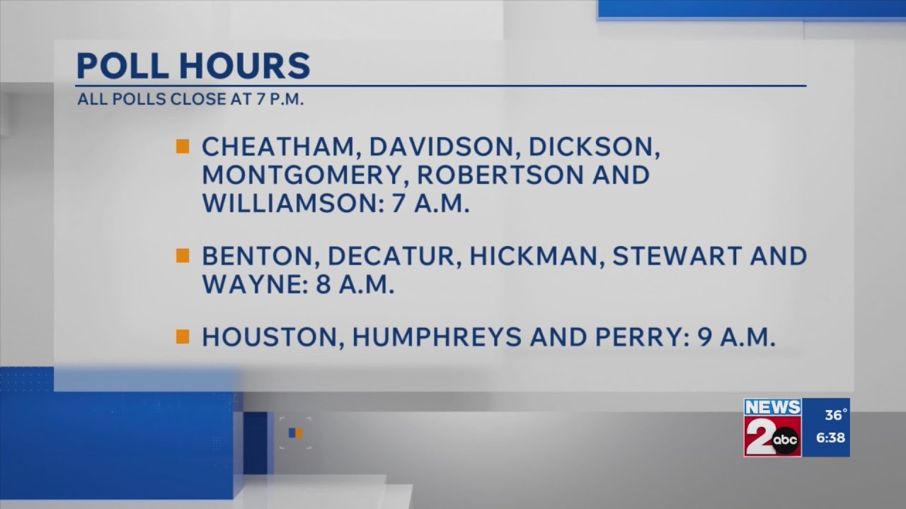 Polls begin to open for TN District 7 Special Election