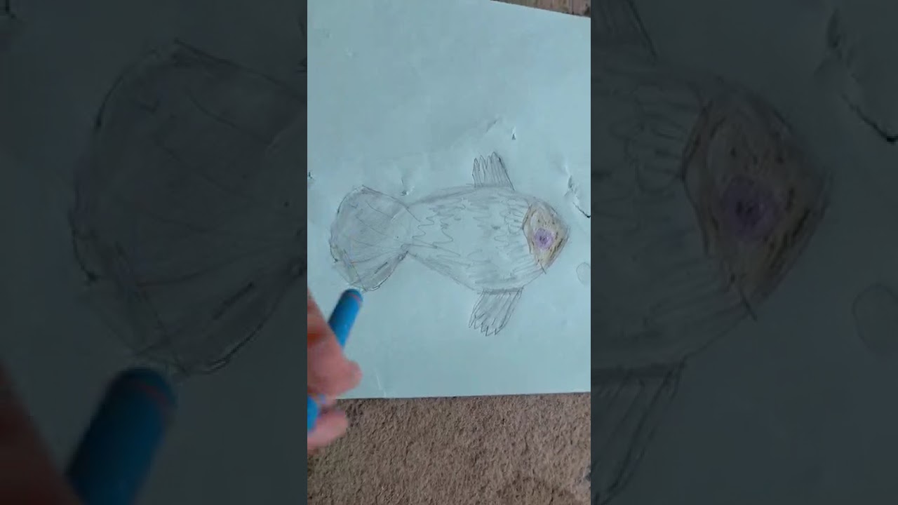 Here is a simple “Advik-style” way to explain how to draw a fish for kids.