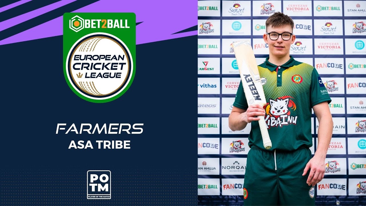 POTM: A.Tribe - HBSC vs FAR | Highlights | Bet2Ball European Cricket League Day 5, Group E | ECL22