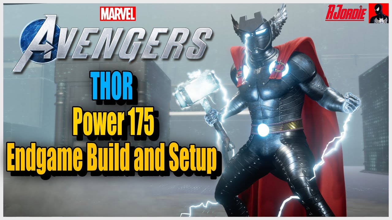Marvel's Avengers Thor  Build | Endgame Power 175 Setup | The God of Heroics