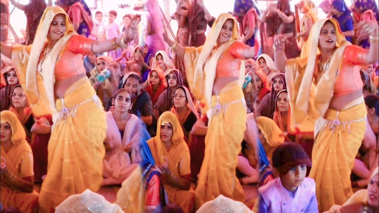 सात कोस को दे परिक्रमम्मा _बहुत ही सुन्दर नाच__पूनम शास्त्री जी 