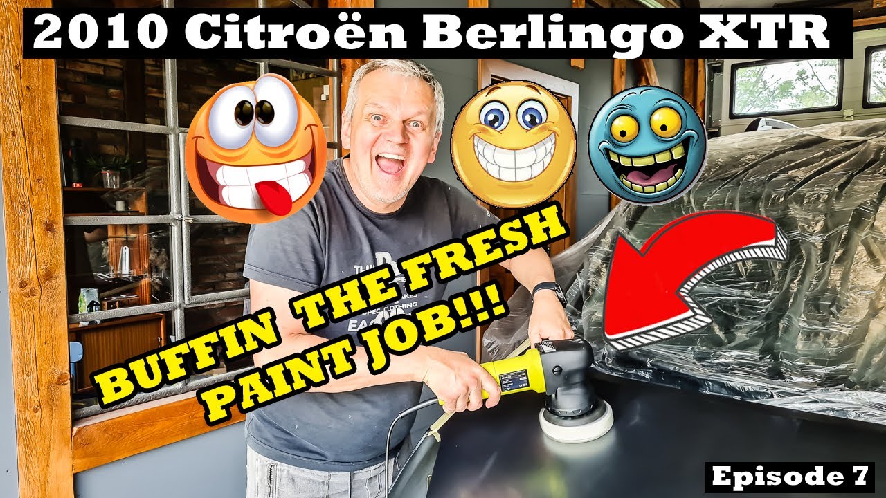 Reviving Brilliance - Paint & Headlight Polish on a 2010 Citroen Berlingo XTR - Episode 7