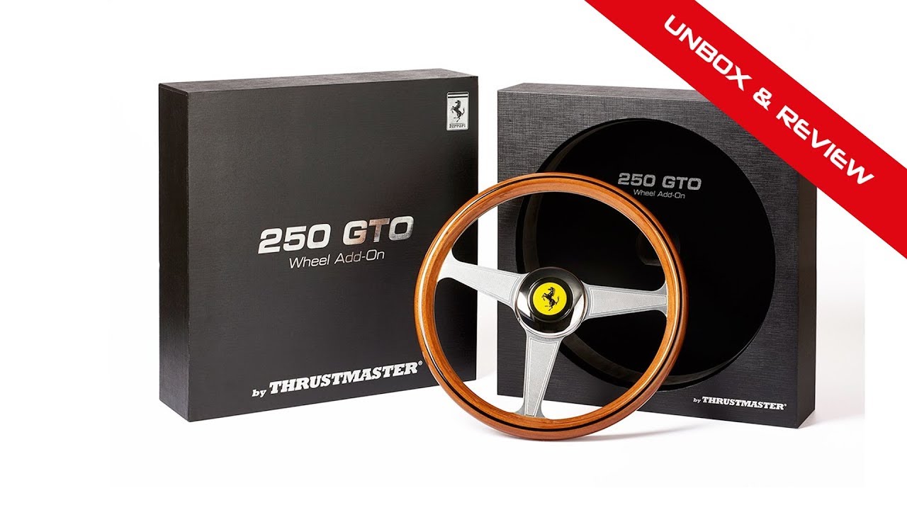 Unbox y Review Thrustmaster Ferrari 250 GTO AddOn