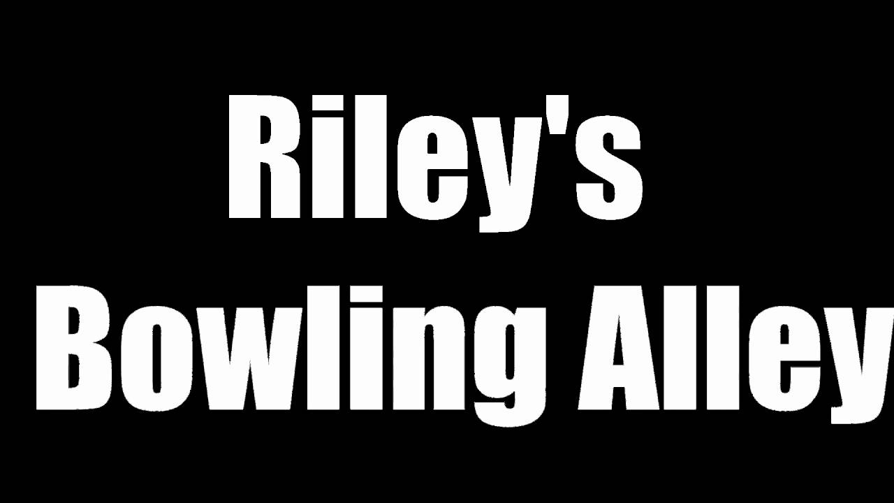 Riley's Pretend Bowling Alley