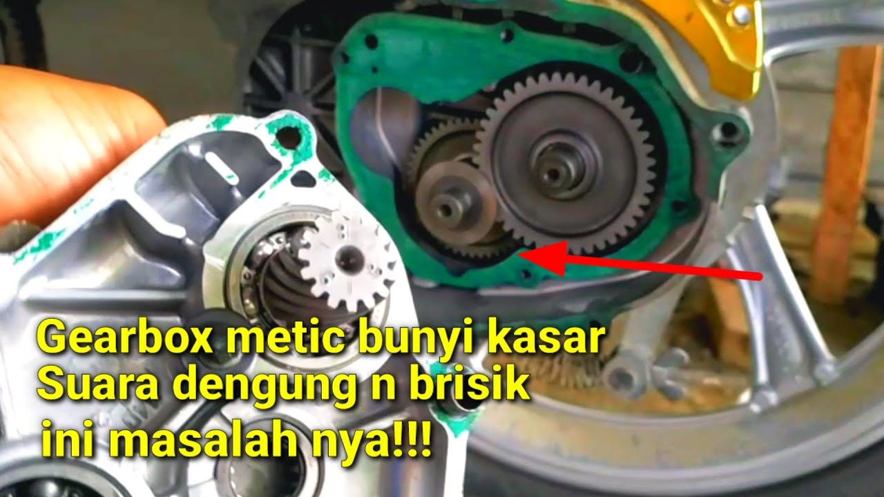 tutorial pasang gear box mio sporty