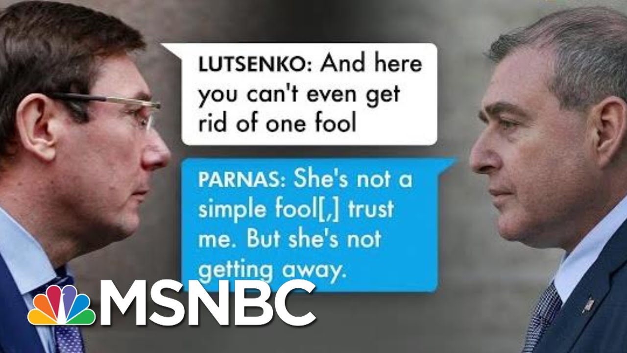 Ukraine prosecutor Offered Dirt On Biden In Exchange For Firing Of U.S. Ambassador | All In | MSNBC