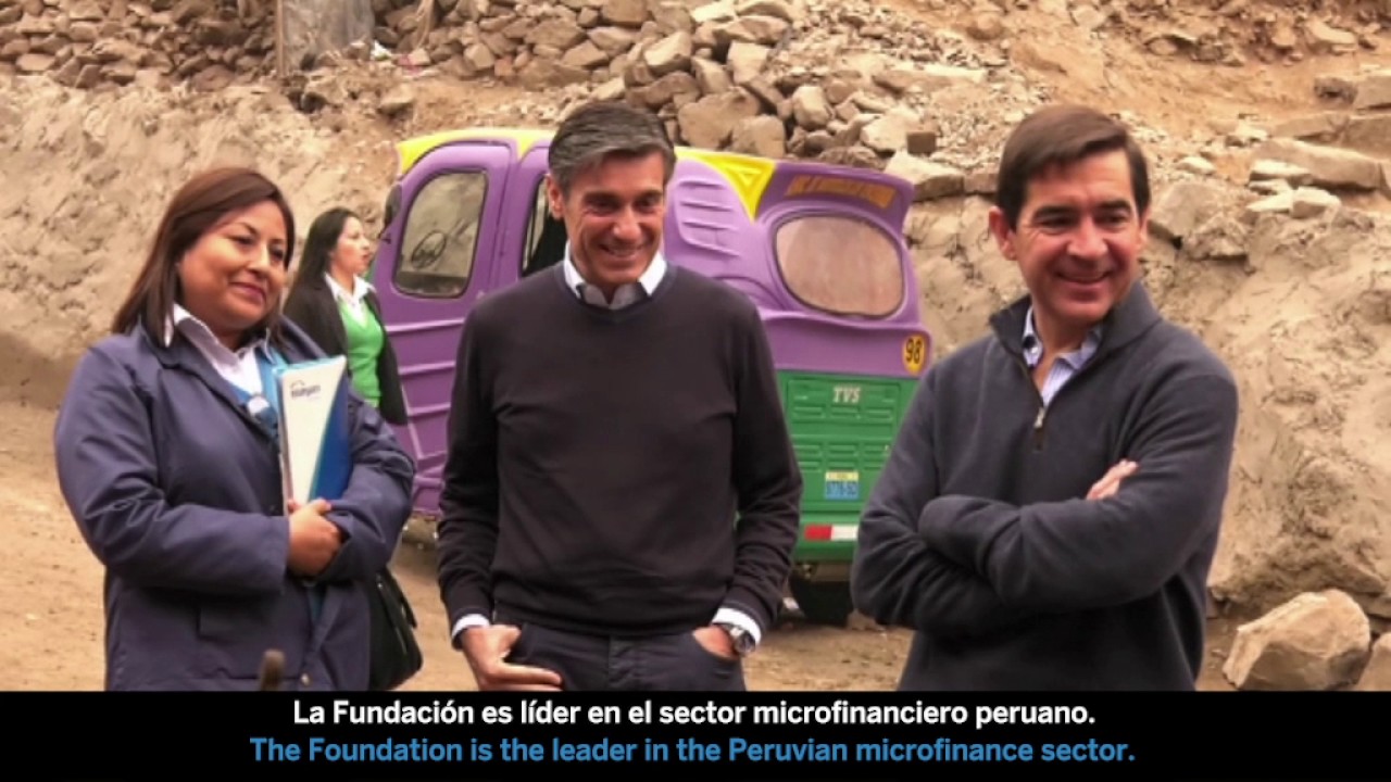 Carlos Torres Vila visita a los emprendedores de Fundaci&oacute;n Microfinanzas BBVA en Per&uacute;