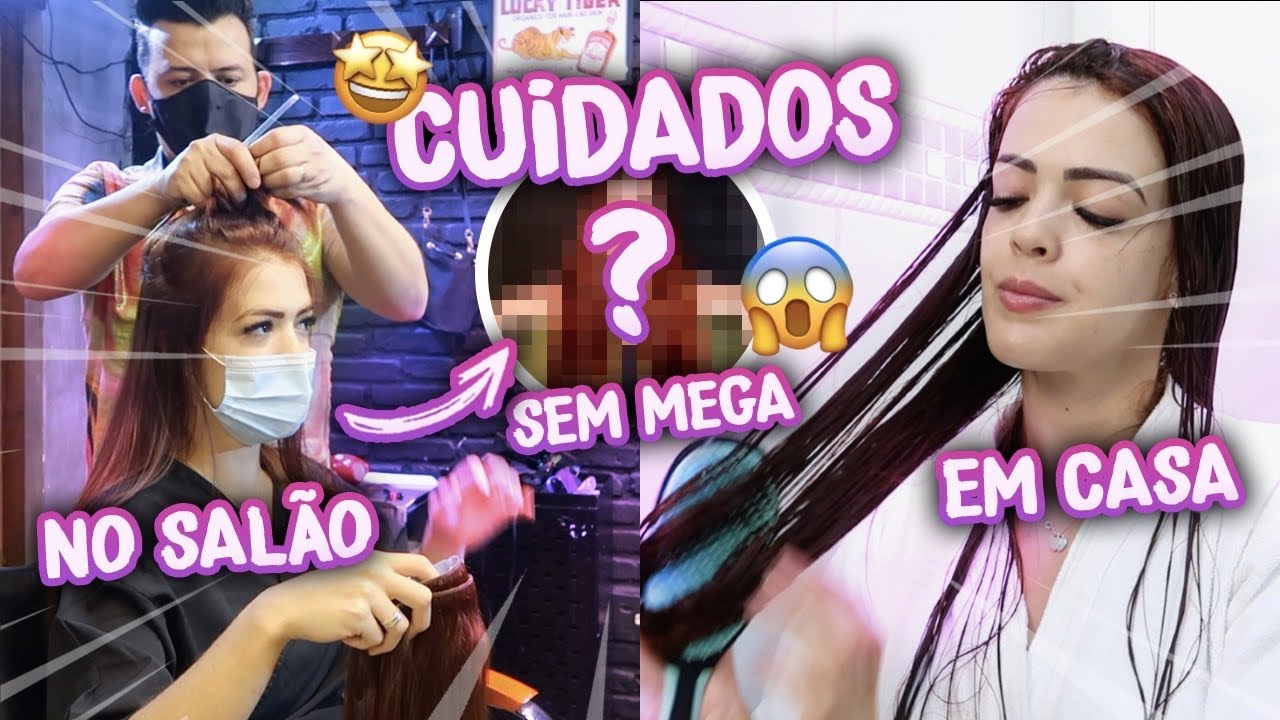 UM DIA COMIGO NO SALÃO, cuidados com o cabelo em casa, realidade do meu cabelo | VLOG