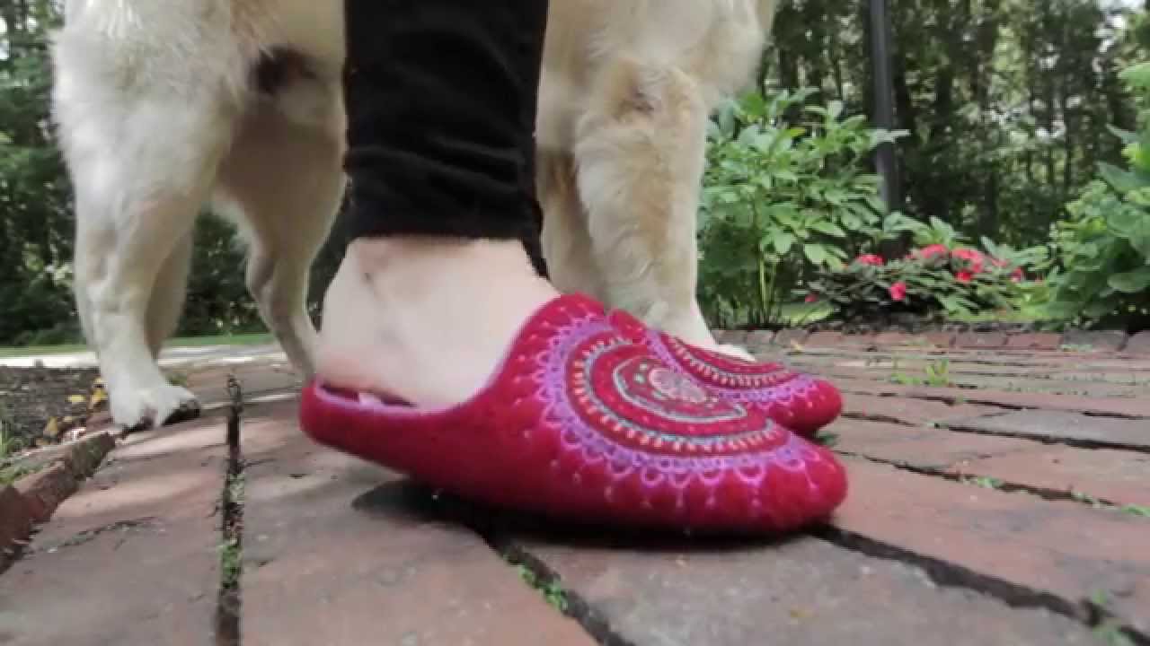 In Our World, Katie loves Acorn Slippers!