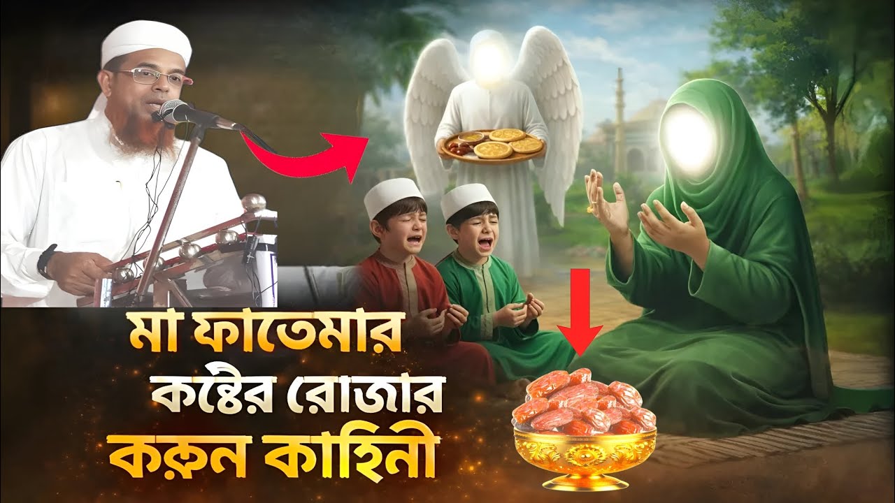 ✨ মা ফাতেমার কষ্টের রোজার ঘটনা | Hazrat Fatemar Koster Roza | CHARISWAR TV