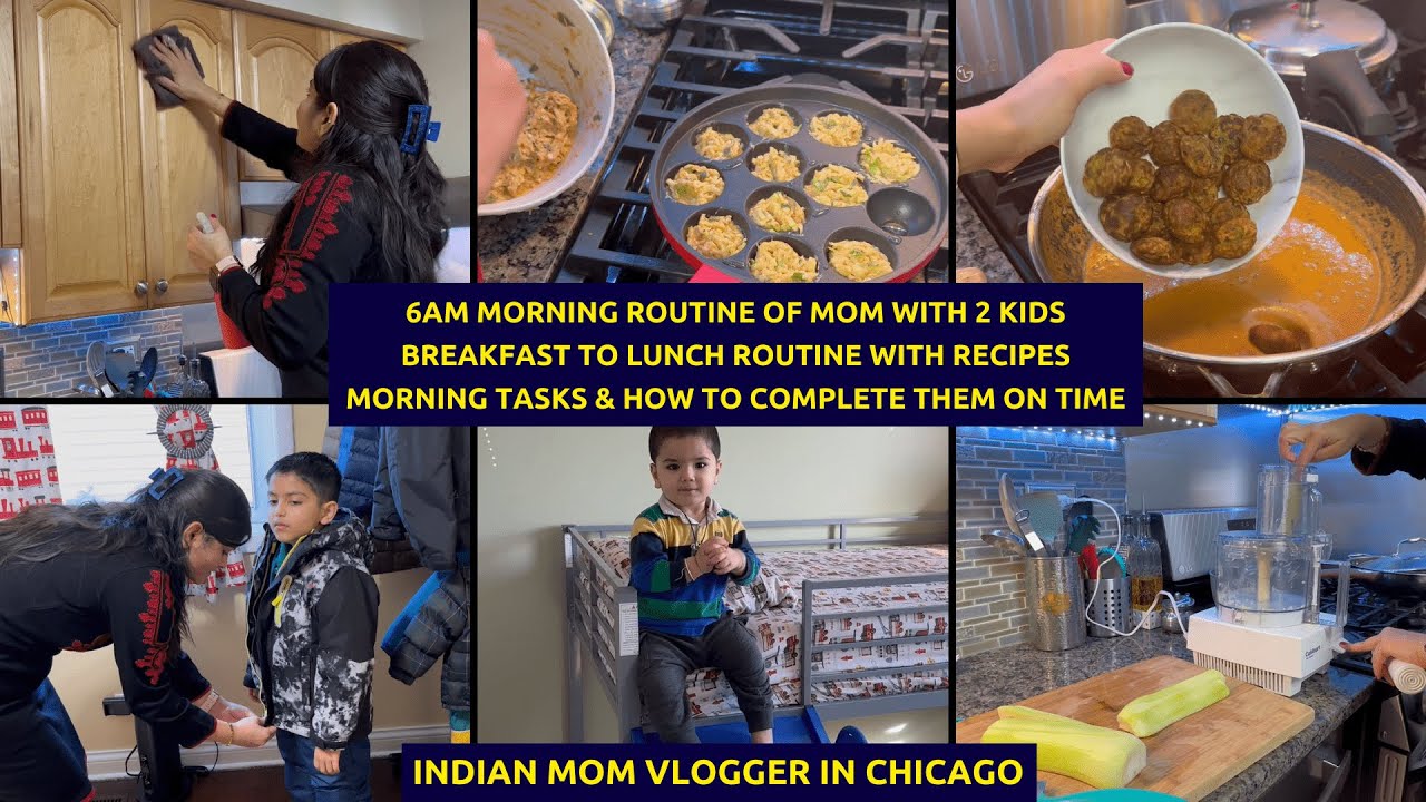 6AM Morning Routine of Indian Mom~Morning Tasks & How to Complete them on Time~Real Homemaking Vlogs