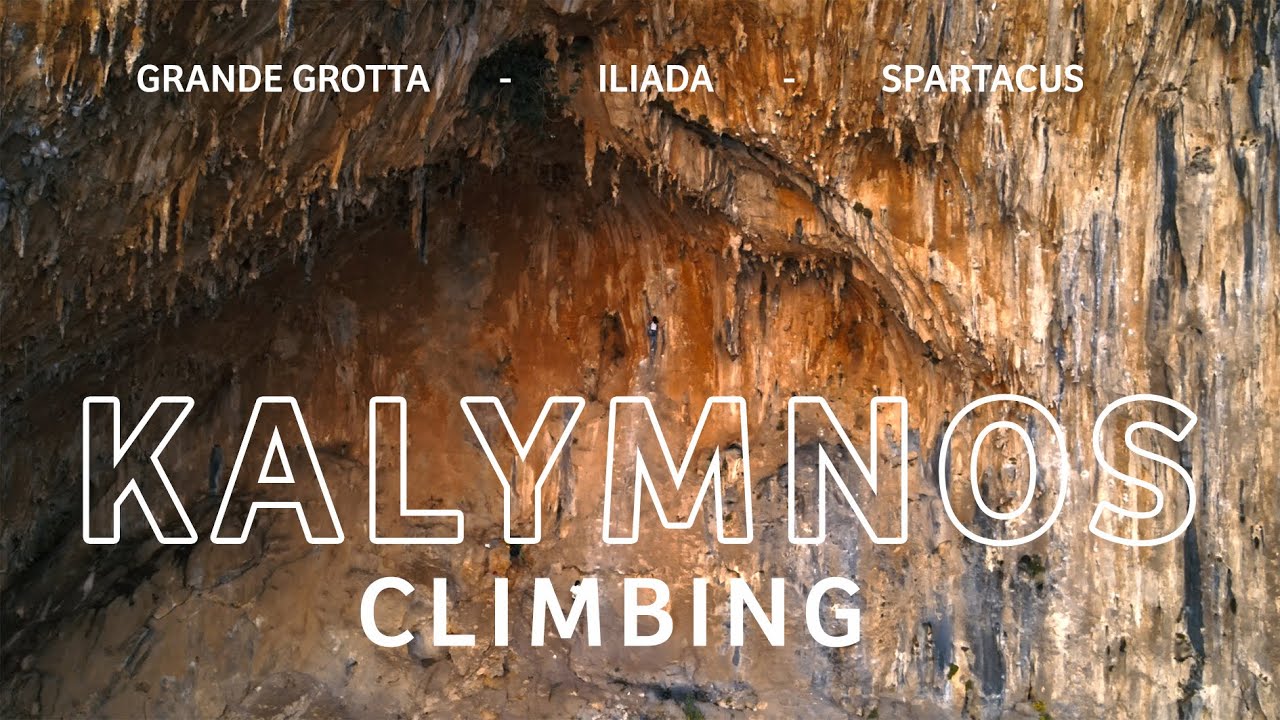 Kalymnos Climbing | Grande Grotta - Iliada - Spartacus 希臘攀石