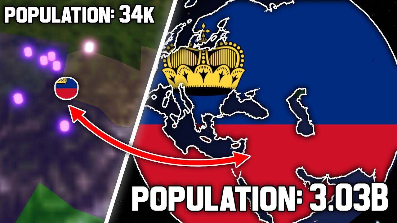 I Did a WORLD CONQUEST as Liechtenstein – Rise of Nations (Roblox)