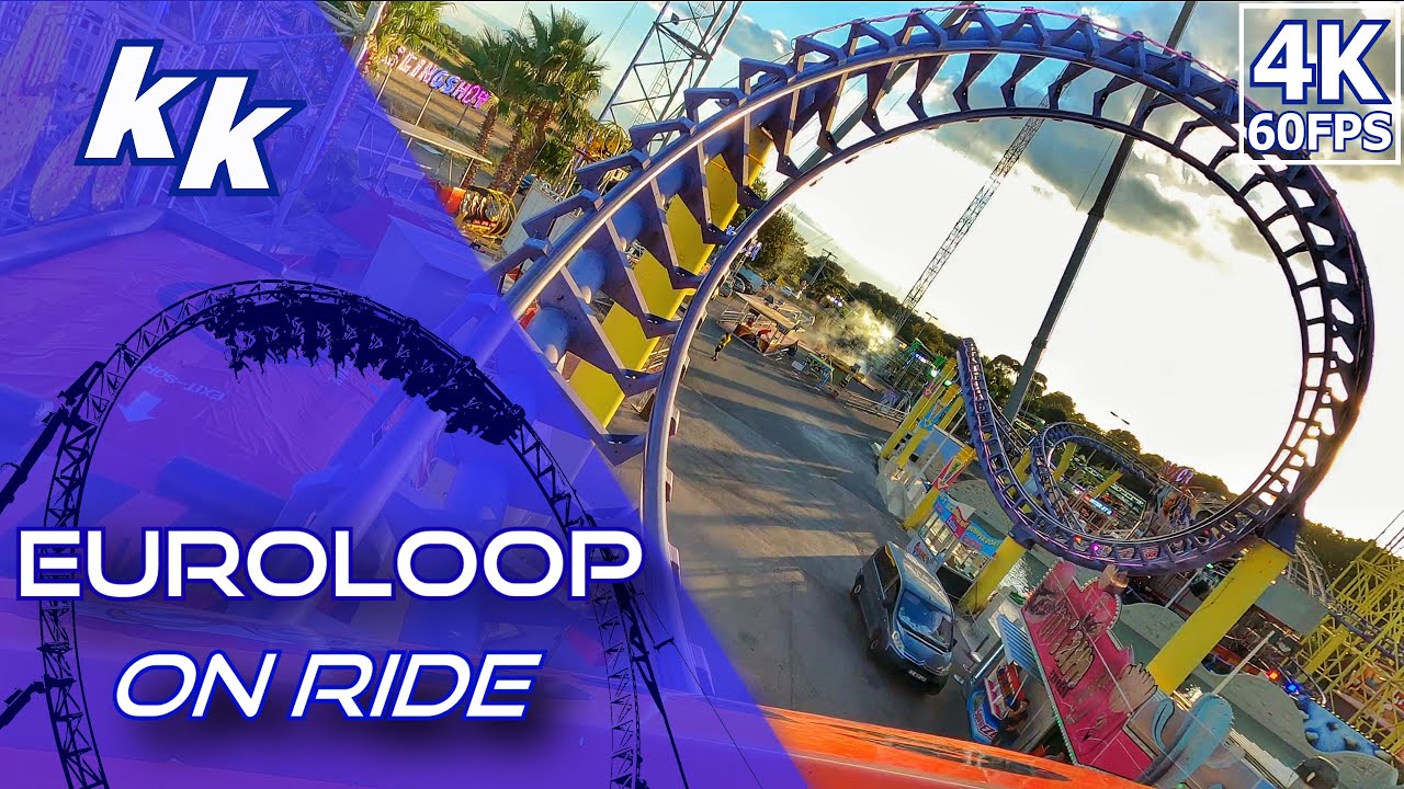 EuroLoop- Europark Vias Plage 2020 (On ride/4K 60 fps)