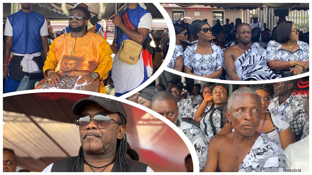 LIVE: Ajagurajah Makes Massive Entry To Lumba's Funeral Grounds To Commiserate With Odobroni