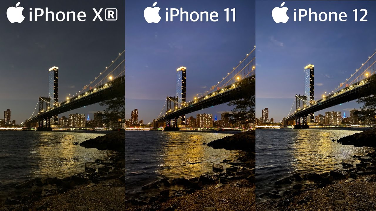 iPhone 12 против iPhone 11 против iPhone XR | Тест камеры