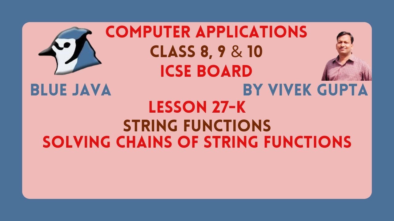Solving chains of string functions in Java