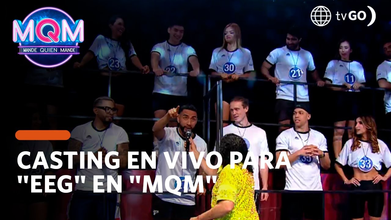 Mande Quien Mande: Casting en vivo para 