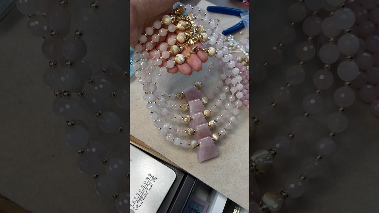 #шайдова #авторскиеукрашения #jewelry #бусы #колье #украшенияскамнями