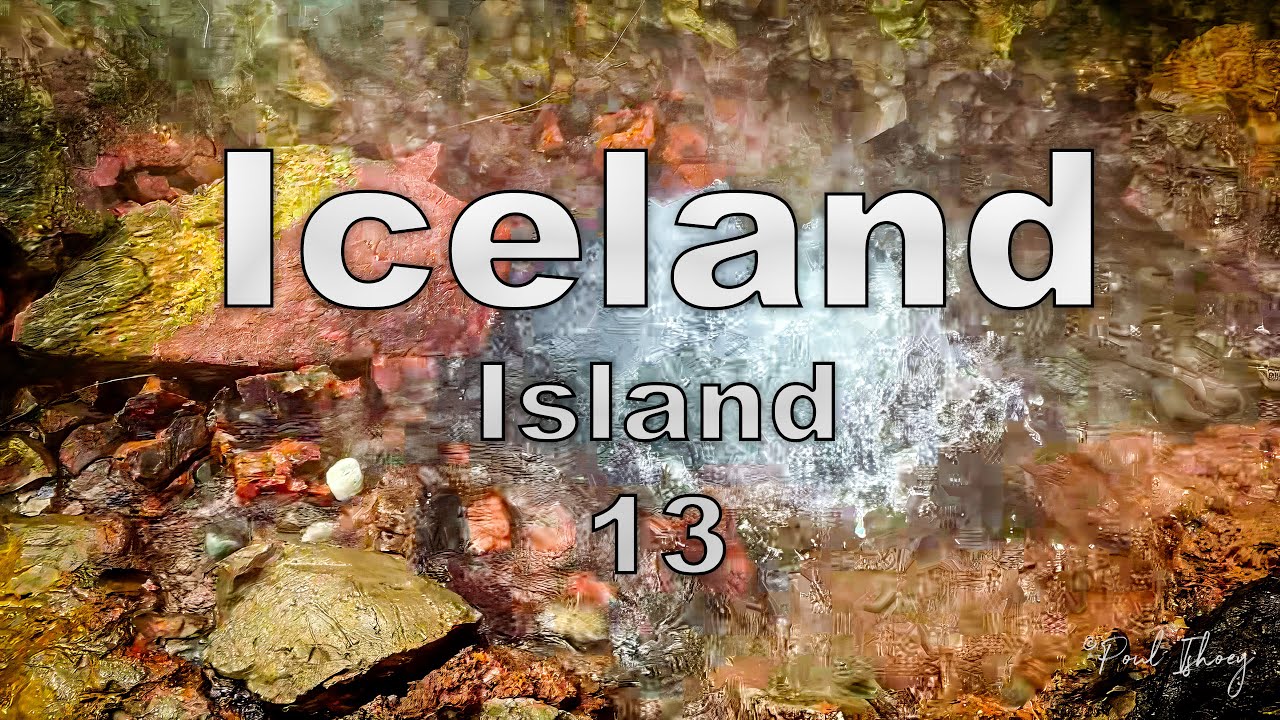 Iceland (13-17) Deildartunguhver a hot spring.