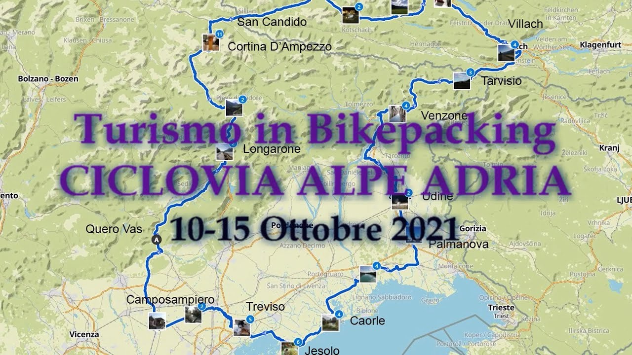 ALPE ADRIA CICLOTURISMO OTTOBRE 2021