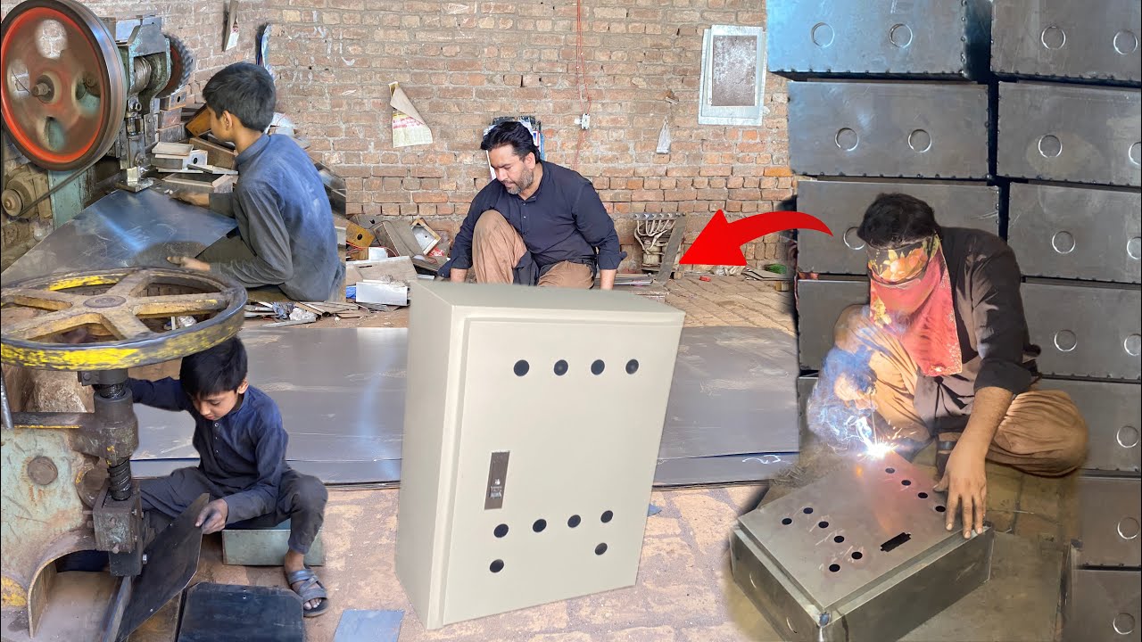 Manufacturing Process Of Electric Panel Boxes || Mass Production of Electric Panel Boxes