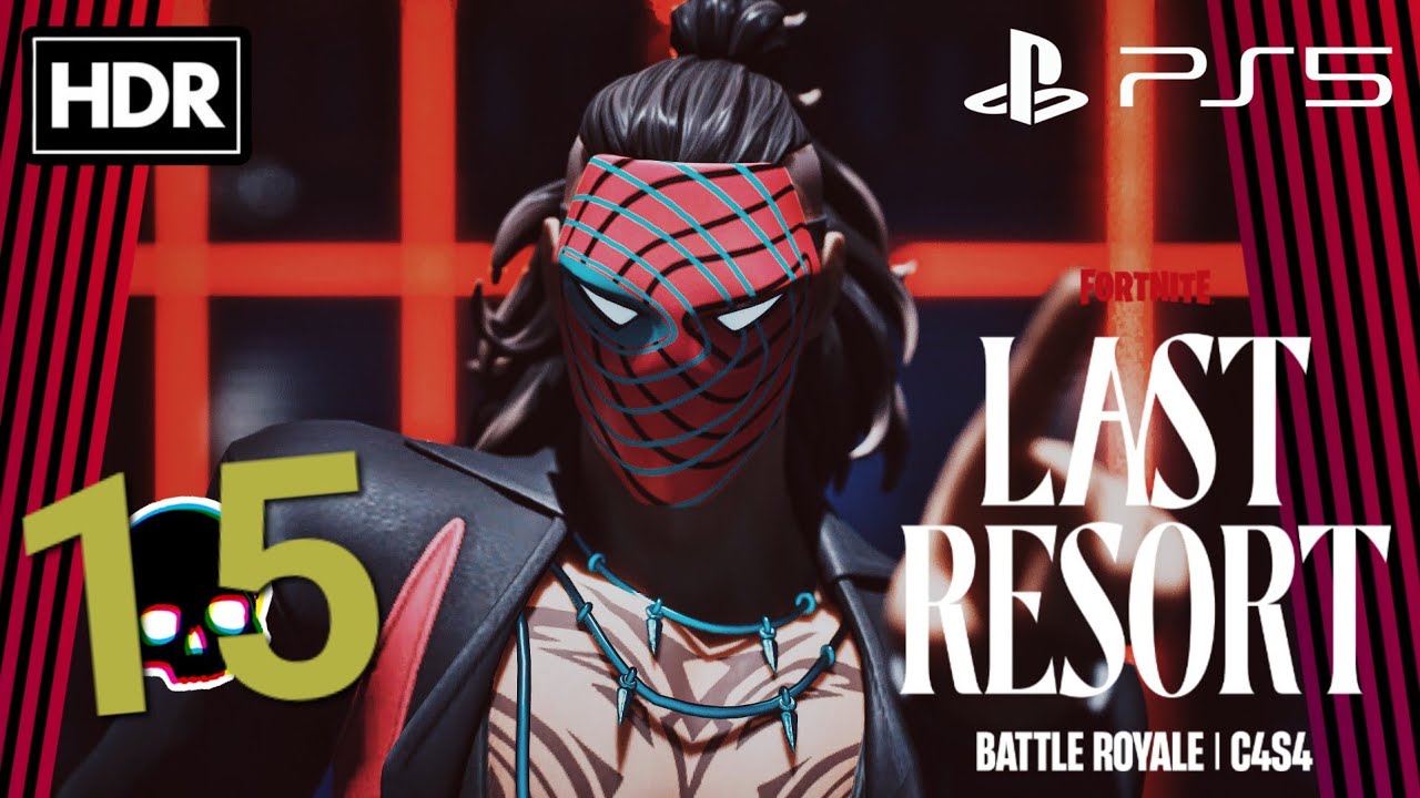 FORTNITE Battle Royale NEW Chapter 4 Season 4 KADO THORNE Skin Showcase PS5 Gameplay 4K HDR 60 FPS