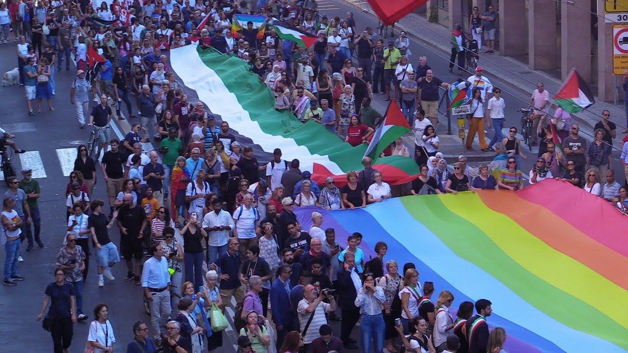 Sciopero Gaza Bologna