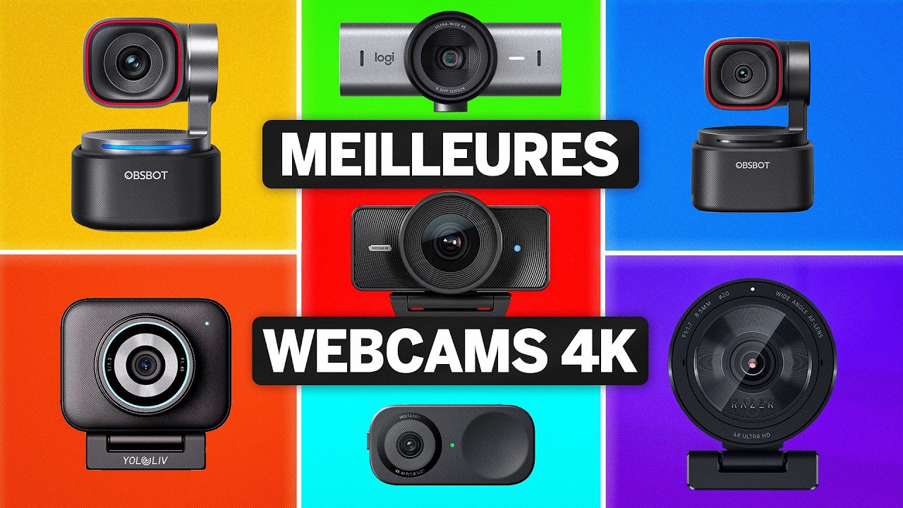 Les Meilleures Webcams 4K (feat. OBSBOT Tiny 3)