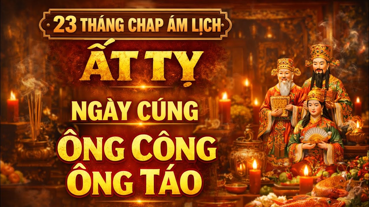 TỬ VI NGÀY 23 THÁNG CHẠP NĂM ẤT TỴ: CÁ CHÉP HÓA RỒNG - ĐÓN TRỌN LỘC TRỜI!