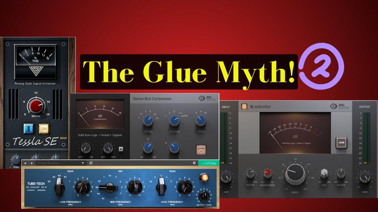 Tube, Tape, EQ… and Glue! Understanding Plugin Side Effects P2 #mixandmastering #glueinmix