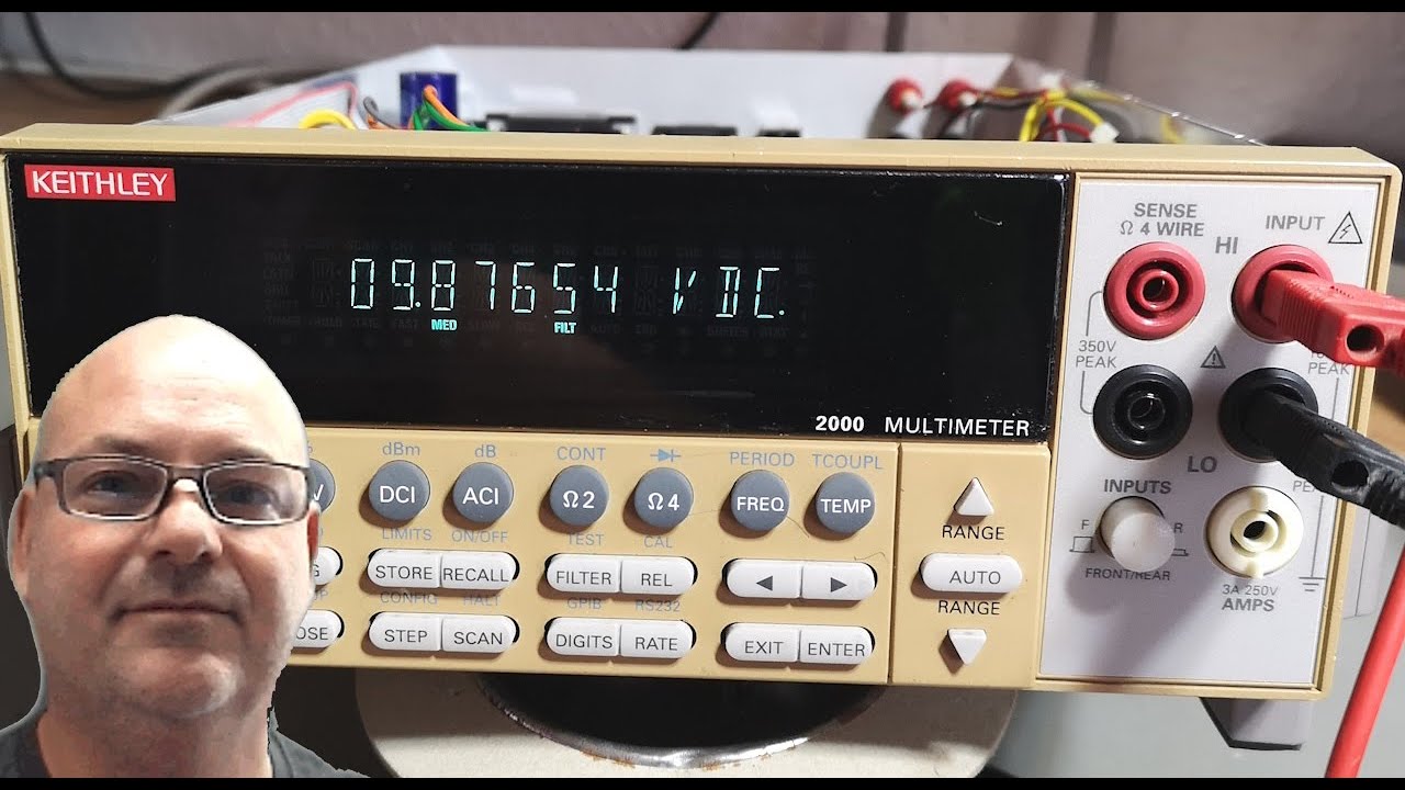 Мультиметр Keithley 2000, 6,5 разрядов, 1998 г., разборка